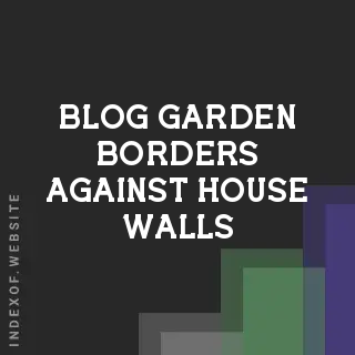 Supporting Garden Borders Against House Walls: 2026 Waterproofing Guide | Logo - Indexof